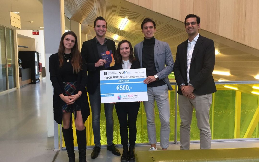 Startup Project Pitch Finals gewonnen door Eventpay